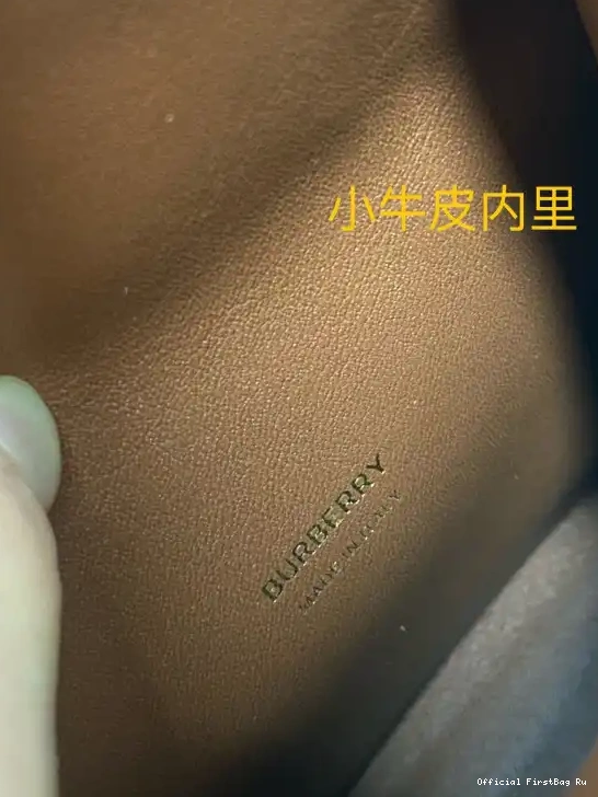 Official First Bag Ru MICRO Tote BURBERRY Frances 0519